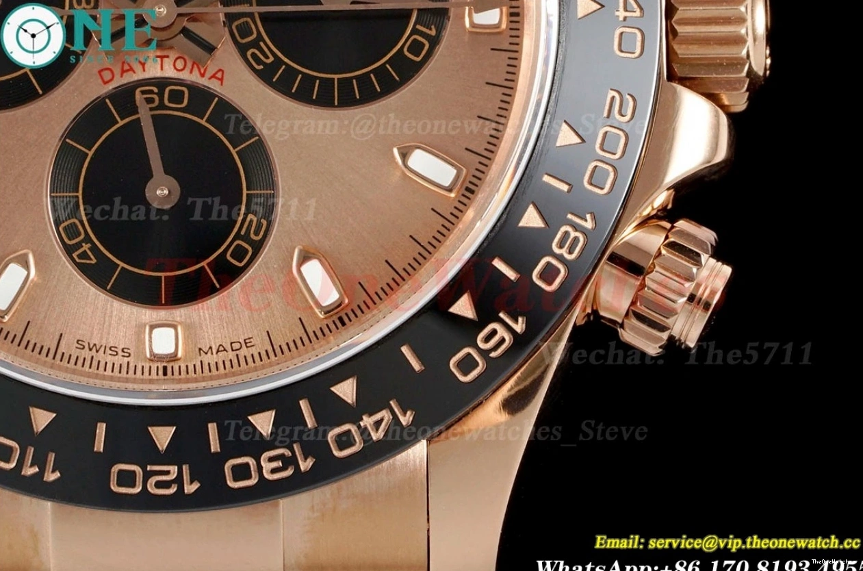 RU RG SH4130 Daytona Champagne 40mm 116515 V3(Gain Dial Weight) QF 0118